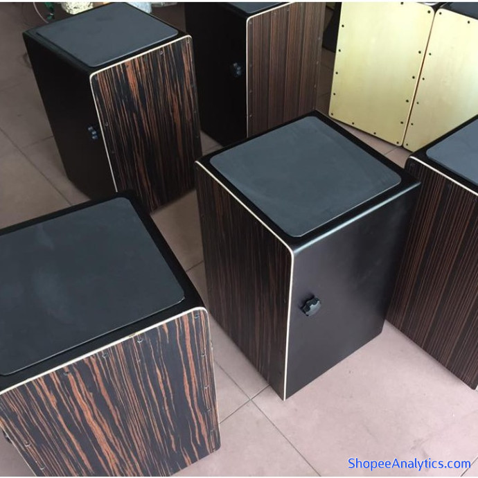 Review Trống cajon AB có tay chỉnh kèm bao - bảo hành 1 năm - Snare chắc nhịp, âm vang ấm