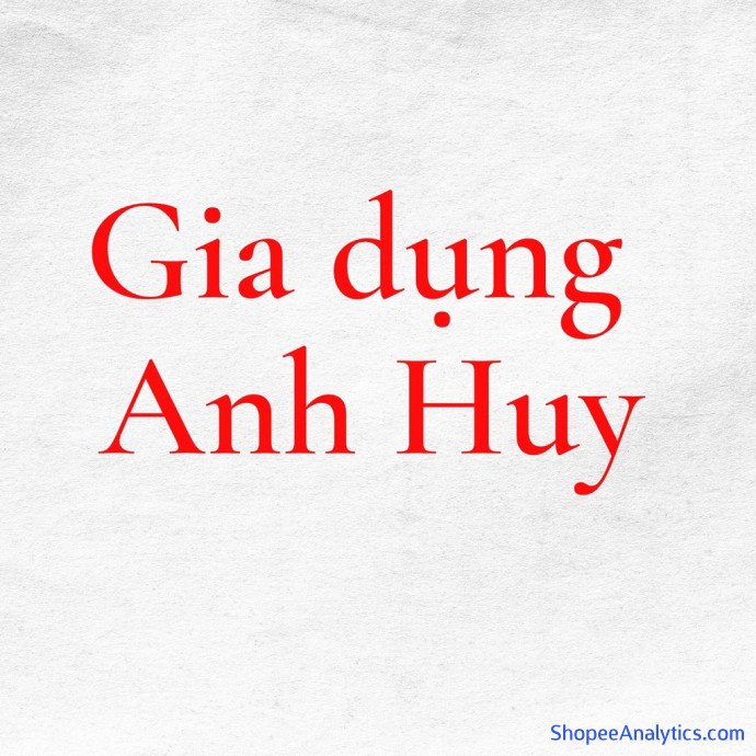 Xem mã giảm giá Gia dụng anh Huy