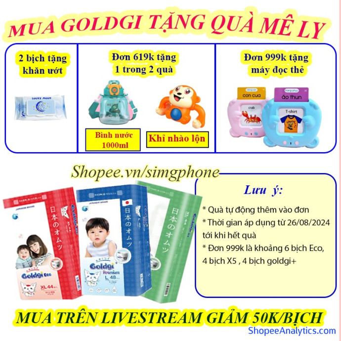 Xem mã giảm giá Simgphone-Merries-Goldgi-Moony