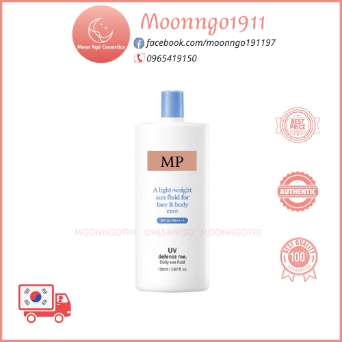 KEM CHỐNG NẮNG MP 150ML