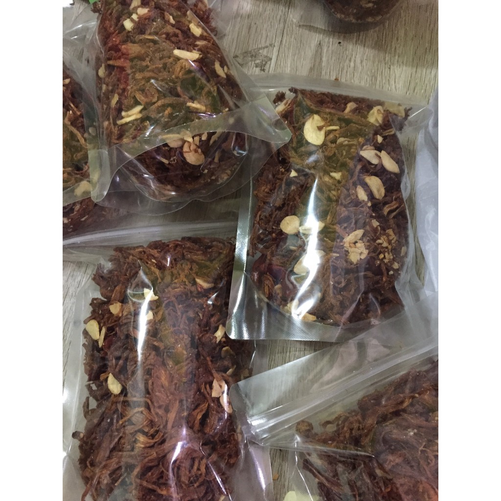 (freesship) KHÔ HEO CHÁY TỎI LOẠI 1 thơm ngon 500G
