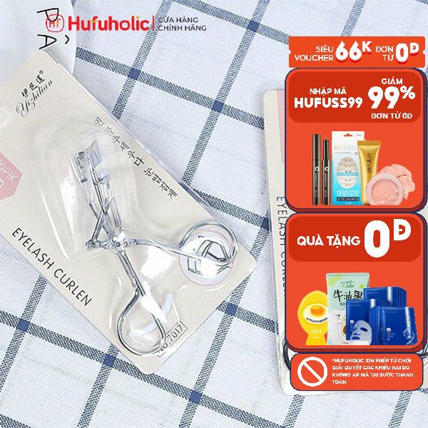 Yizhilian - Kẹp lông mi uốn cong mi tiện lợi Eyelash Curler PHUK37