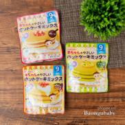 Bột làm bánh Wakodo 100gr, làm bánh pancake (bánh doraemon) cho bé 9m ăn dặm