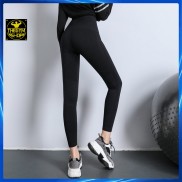 Quần tập legging cạp cao AMIN AM017 siêu nâng mông tập gym, yoga, aerobic, tôn dáng