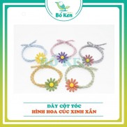 Shop Bố Ken - Dây buộc tóc hoa cúc nhiều màu siêu xinh