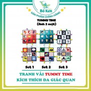 Shop Bố Ken BỘ TRANH VẢI TUMMY TIME- kích thích đa giác quan
