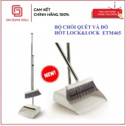 Bộ chổi quét nhà Lock&Lock chính hãng kèm dụng cụ hốt ETM465 Chính hãng.Nhựa PP,thép không gỉ,PET.Thêm bộ phận lược chải
