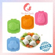 Khuôn Tạo Hình Cơm, Trứng, Khuôn Làm Bánh Cho Bé Ăn Dặm Ngon Miệng Nhật Khẩu Nhật Bản