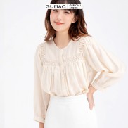  Áo sơ mi nữ chạy smockin GUMAC AB660