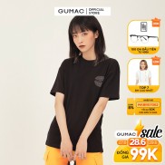 Áo thun nữ in hình GUMAC phong cách ulzzang năng động, trẻ trung ATB387