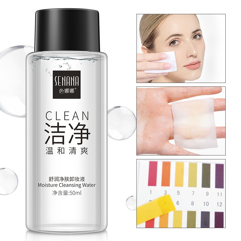 Nước tẩy trang Maycreate Senana 50ml làm sạch sâu và an toàn cho da-NT24-C11T1