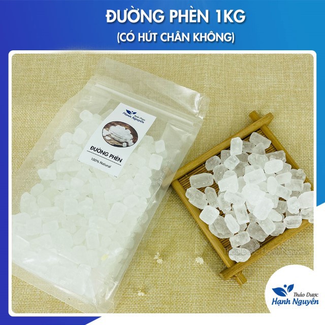  1Kg Đường Phèn Trắng Lam Sơn (Có hút chân không)