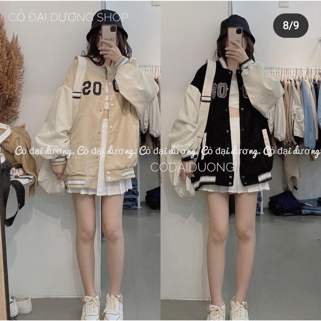 Áo Khoác Bomber Chất Nhung - Áo Bomber Nam Nữ Unisex Nhung Tăm Siêu Đẹp