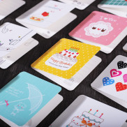 Thiệp sinh nhật cảm ơn valentine lễ Tết nhiều mẫu khác nhau (giao ngẫu nhiên)