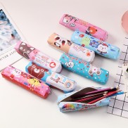 Hộp bút da PU hình chú gấu cute xinh xắn dễ thương