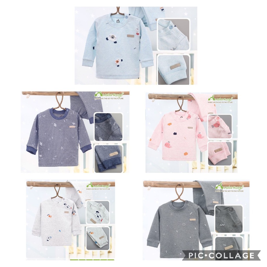 Bộ Nỉ Cài Vai Uala&Rogo UR3400