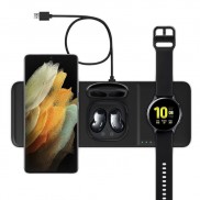 Đế sạc nhanh không dây 3 trong 1 Samsung Wireless Charger Trio EP-P6300 Chính hãng