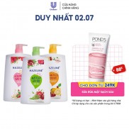 SỮA TẮM DƯỠNG THỂ THIÊN NHIÊN TRẮNG SÁNG DA HAZELINE 1.2KG