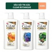 Dầu gội sạch gàu Clear Botanique 630g/chai