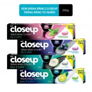 Kem đánh răng dạng Gel Closeup Trắng Răng Tự Nhiên 230g
