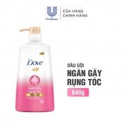 Dầu Gội giúp ngăn rụng tóc Dove Ngăn Gãy Rụng Tóc Tinh chất thiên nhiên Bioserum cho tóc chắc khỏe x5 640g