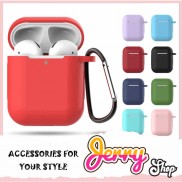Vỏ ốp case bảo vệ bao đựng tai nghe không dây bluetooth 1/2/Pro chống va đập - Jerry Shop