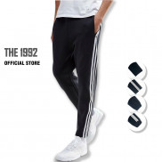 Quần thể thao nam THE 1992 Quần tập thể dục 3 sọc