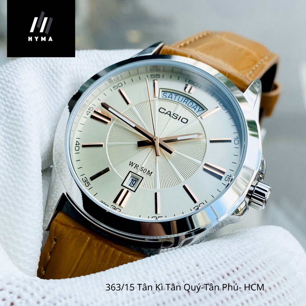 Đồng hồ nam sang trọng Casio MTP-1381 HYMA shop
