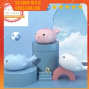 Đồ chơi cá heo thổi bóng phát triển trí tuệ cho bé tránh xa điện thoại, đồ chơi giáo dục siêu dễ thương