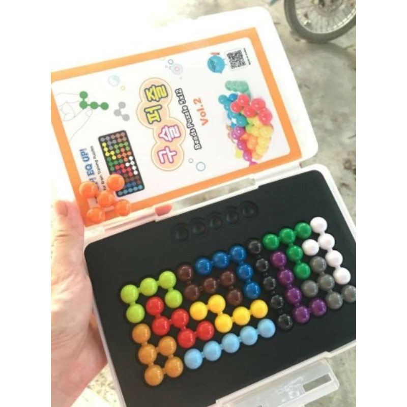 PUZZLIA ĐỒ CHƠI THÔNG MINH HÀN QUỐC PHÁT TRIỂN IQ - Bộ Hình Chữ Nhật, Hình Vuông