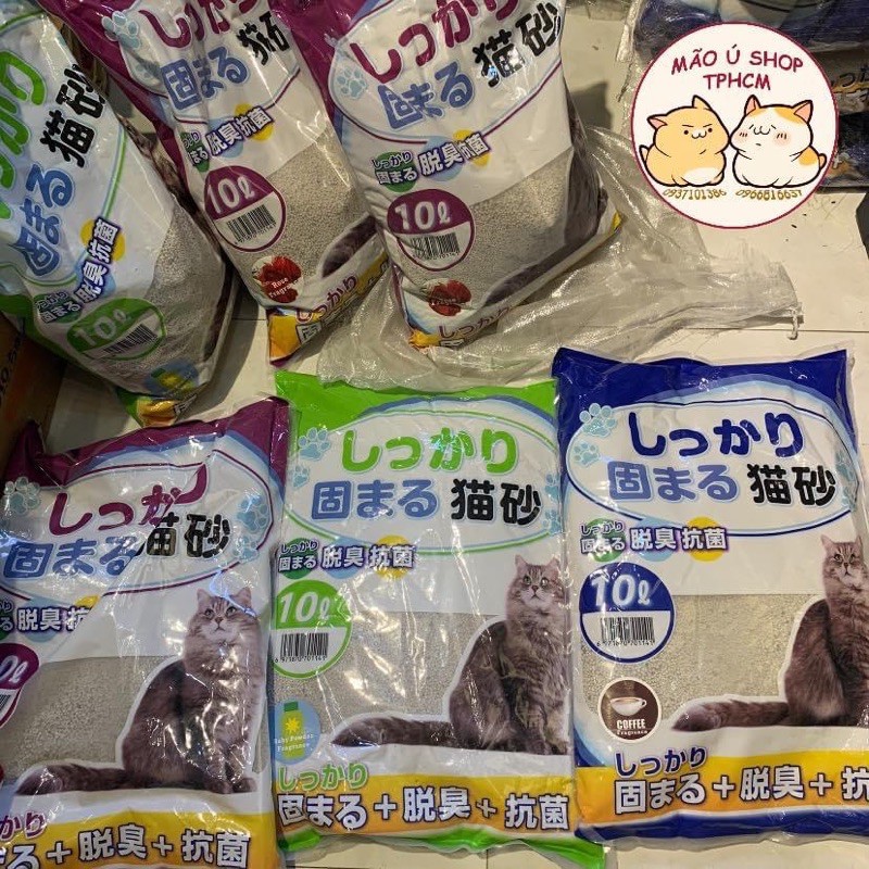 CÁT MÈO-CÁT NHẬT ĐEN BAO 8L-6 MÙI