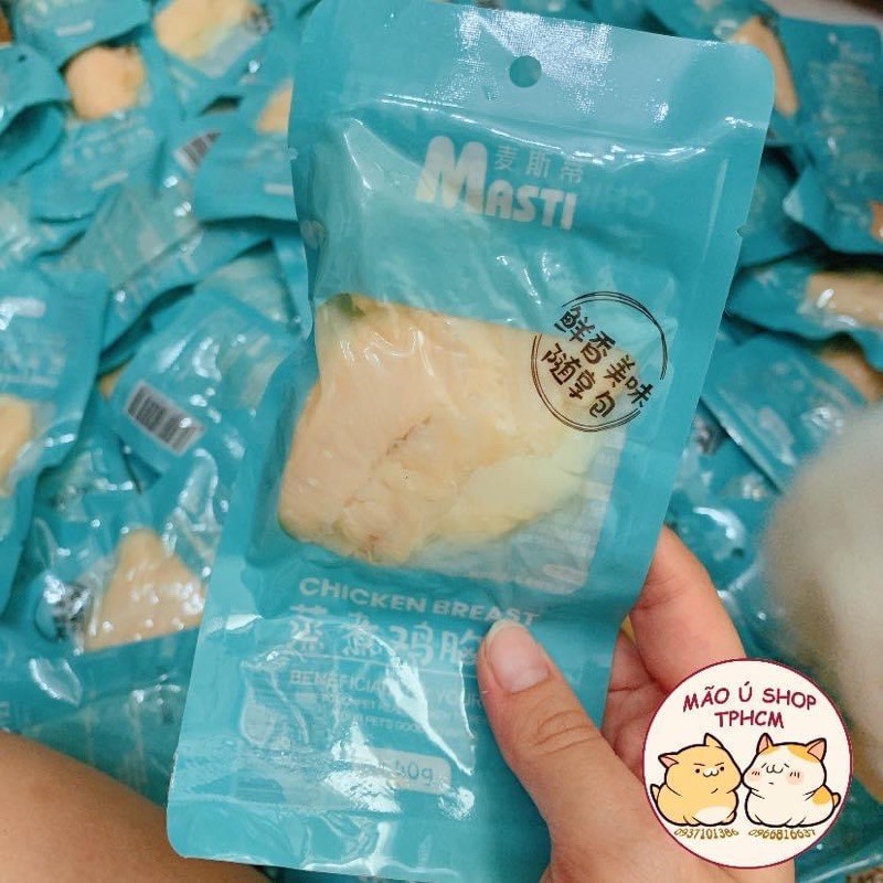 GÀ HẤP ĂN LIỀN CHO CHÓ MÈO