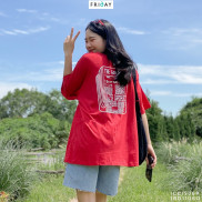 Áo phông freeszie hoạ tiết Good New Friday