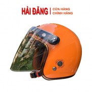 Combo Mũ Bảo Hiểm 3/4 Napoli SH2 RUBY Kèm Kính Chắn Gió GRS Cao Cấp - Bảo Hành 12 Tháng