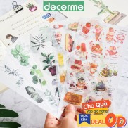 Set 3 sticker painting, nhiều mẫu, đa phong cách, phụ kiện trang trí, DecorMe