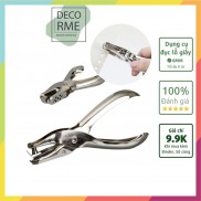 Dụng cụ đục lỗ ĐƠN- ĐÔI, phụ kiện sổ planner, bullet journal, DECORME