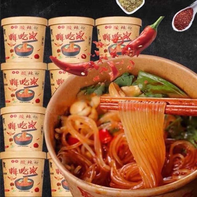 Miến cay trùng khánh thùng 6 hộp