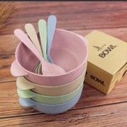 bộ bát , thìa ăn dặm yến mạch
