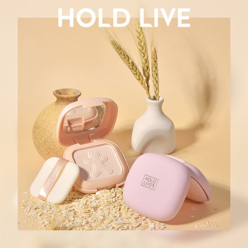Phấn Phủ Dạng Nén Kiềm Dầu Lâu Trôi HOLDLIVE Soft Light Oil Control Powder HL413