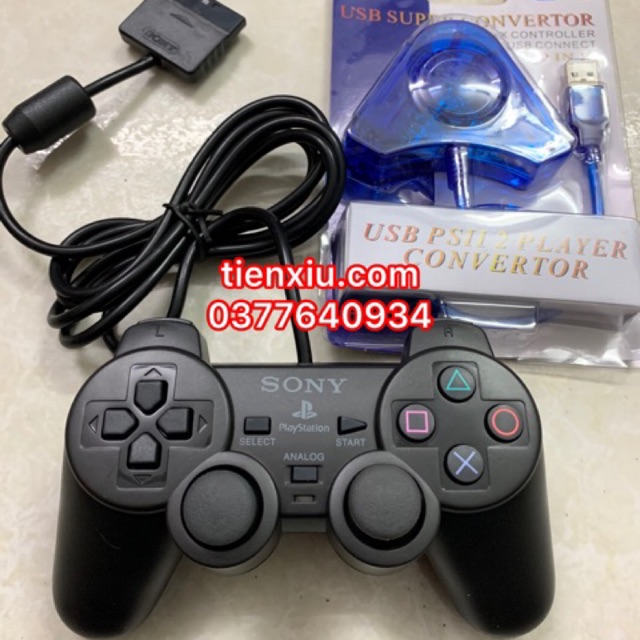 tay cầm ps2, cổng chuyển pc ps2,tay pc chân usb... tay Ps2 tay PS2