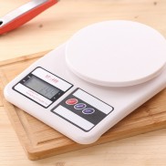 Cân Điện Tử Để Bàn 1KG 5KG 7KG 10KG, Cân Điện Tử Thực Phẩm Nhà Bếp Electronic Kitchen Scale SF400