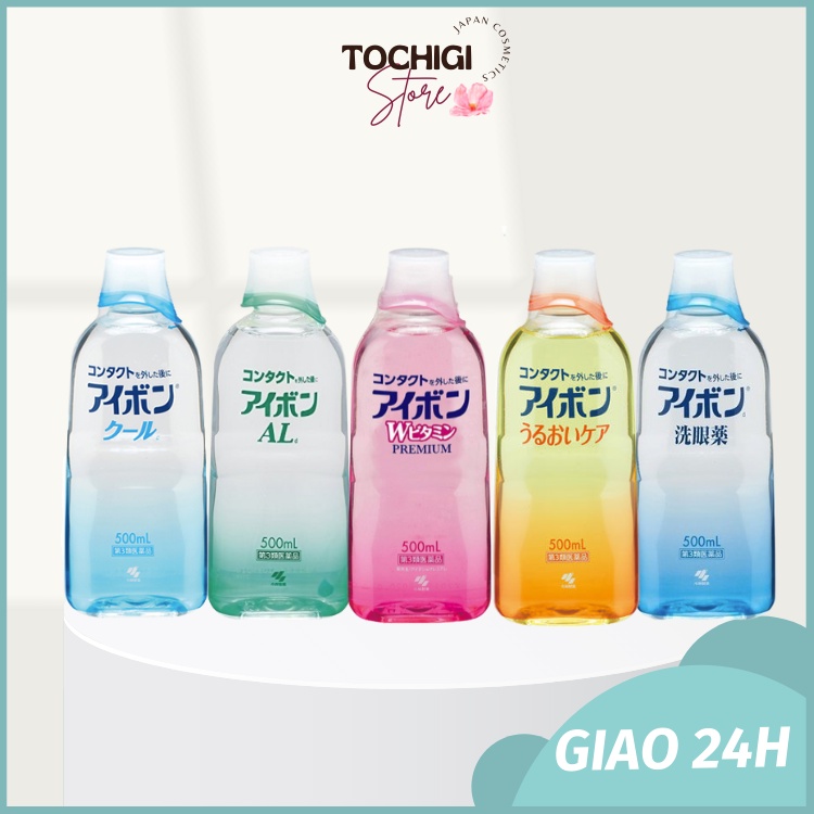 Nước rửa mắt Eyebon W Vitamin Kobayashi Nhật Bản 500ml