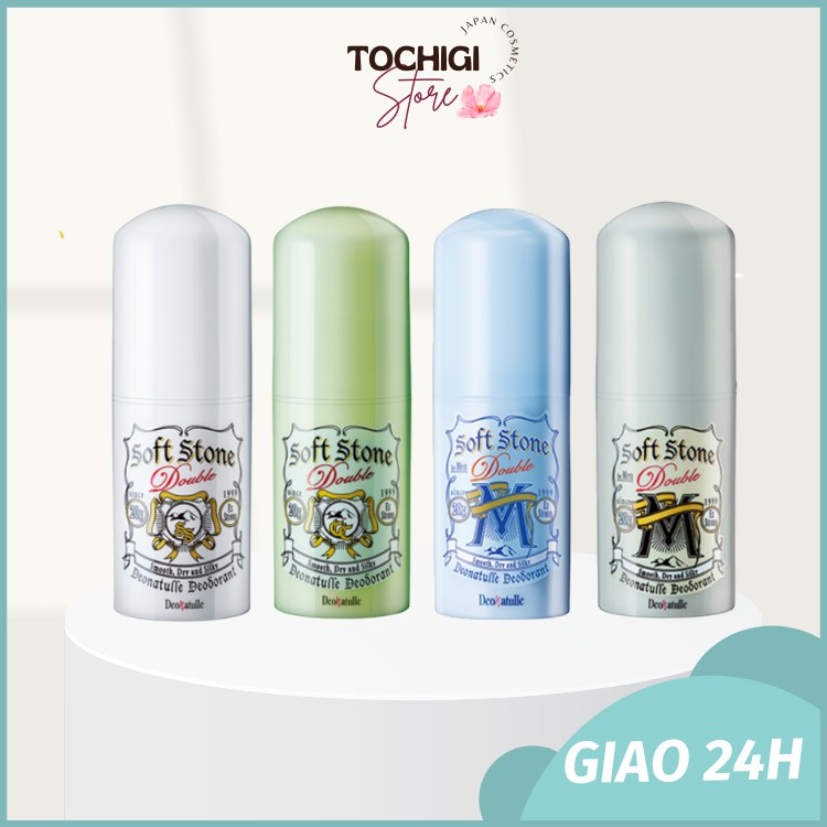 Lăn nách đá khoáng Soft Stone Nhật Bản