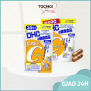 Viên uống DHC Bổ sung Vitamin C Nhật Bản 60v/gói và 180v/gói