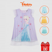 Váy sát nách bé gái Rabity hình Elsa và nàng tiên cá 5386.5524.5374