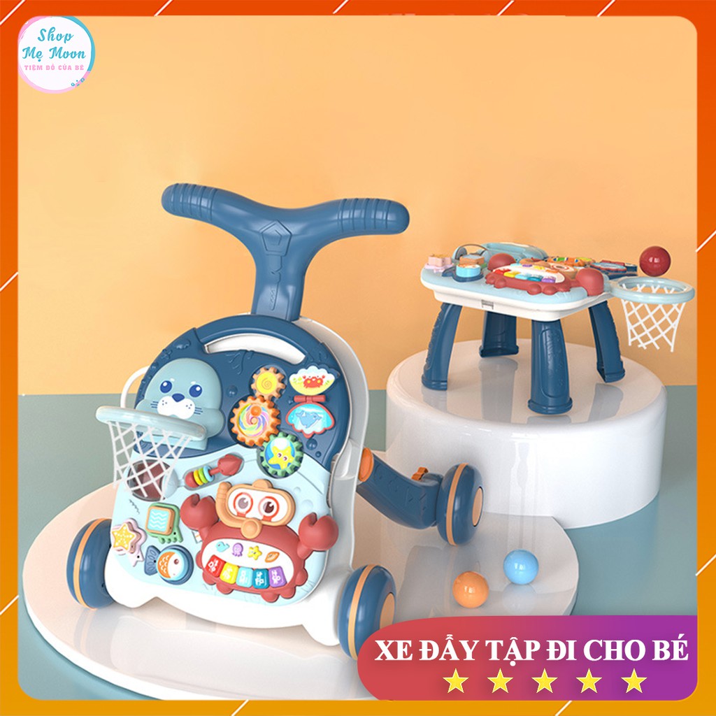 Xe Đẩy Tập Đi Cho Bé Kèm Bàn Đồ Chơi Chính Hãng BABY TODDLER WALKER