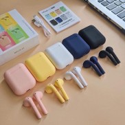 Tai nghe bluetooth không dây Inpods i12 TWS cảm ứng điều khiển cảm biến âm thanh HIFI cho Android iOS