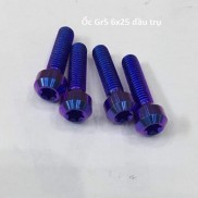 Ốc titan gr5 6li25 bắt cùm tay thắng , tay côn sonic , raider , msx , novadash , satria fz150 , moto PKL