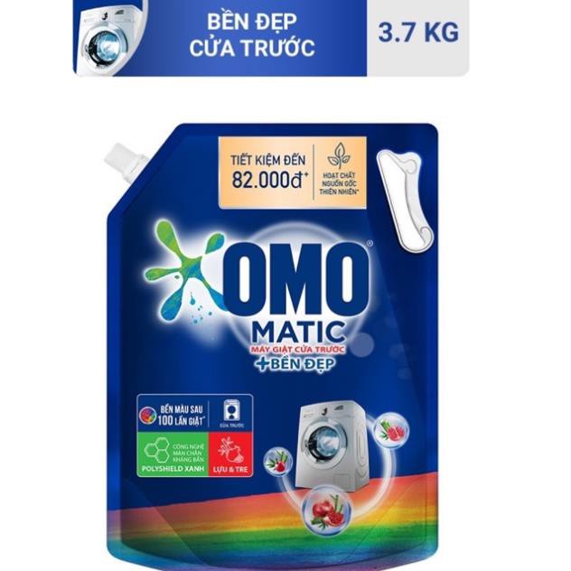 Nước giặt OMO Matic Giữ Màu cho máy giặt cửa trước 3,7kg