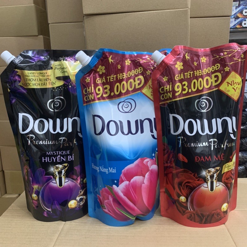 Nước Xả Downy Hương Nước Hoa 1,35l và 1,5l ( có 3 mầu khác nhau )